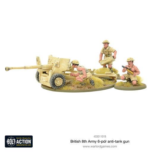 [WLG 403011019] Boltaction : 8th Army 6 pounder ATG