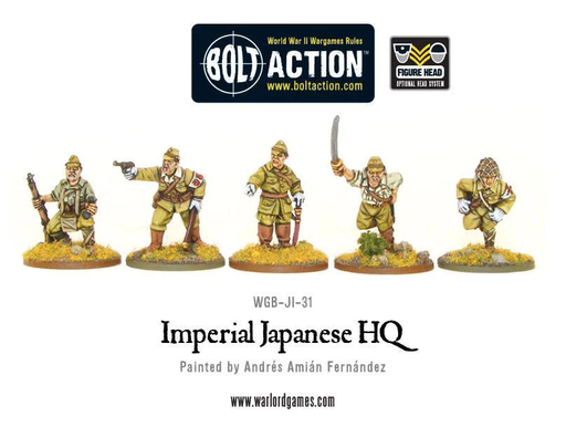 [WLG WGB-JI-31] Boltaction : Imperial Japanese Army HQ