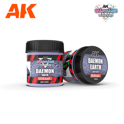 [AK 1220] Ak : Deamon Earth (100ml) │Wargames terrain - Diorama Series