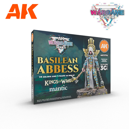 [AK 11770] Ak : Basilean Abbess │ Wargame Series