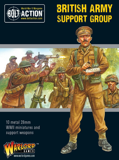 [WLG 402211011] Bolt Action : British Army Support Group │ Mid-Late