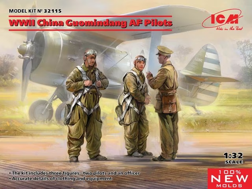 [ICM 32115] WWII China Guomindang AF Pilots