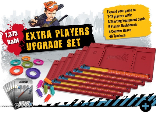 [CMON ZCD108] Zombicide V2 : Extra Players Upgrade Set 