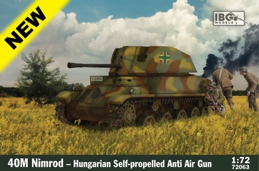 [IBG 72063] 40M Nimrod Sp AA Gun