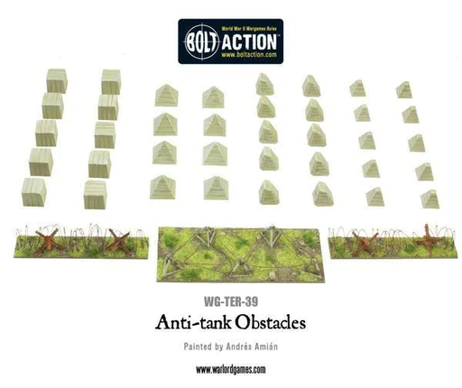 [WLG WG-TER-39] Bolt Action : Anti-Tank Obstacles