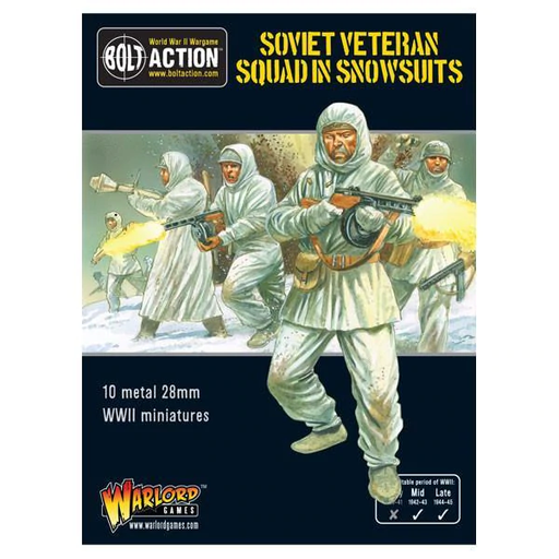 [WLG 402214001] Soviet Veteran Squad in Snowsuits