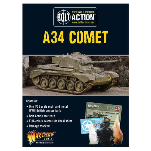 [WLG 405101001] Bolt Action : A34 Comet Medium Tank │ Late