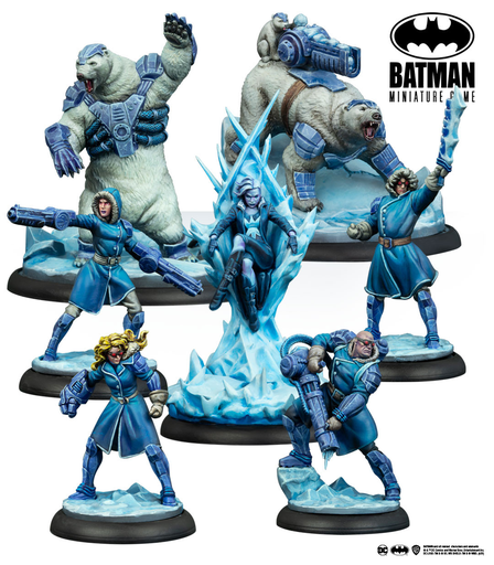 [KNI BATBOX018] Mr Freeze Crew Cold As Ice │ Batman Miniature Game