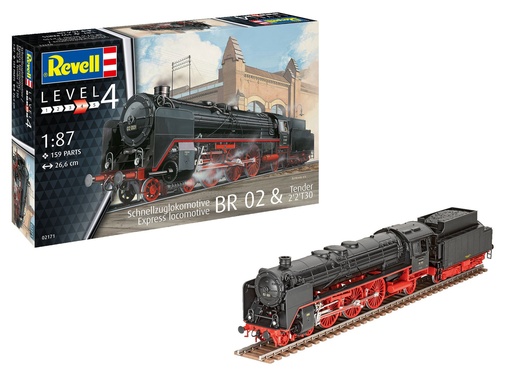 [REV 02171] Revell : Locomotive Express - BR02 & Tender 2'2'T30