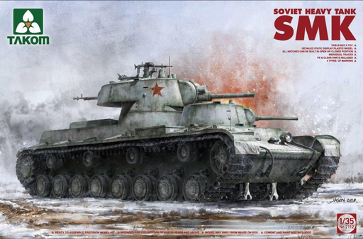 [TAK 2112] Takom : SMK Soviet Heavy Tank