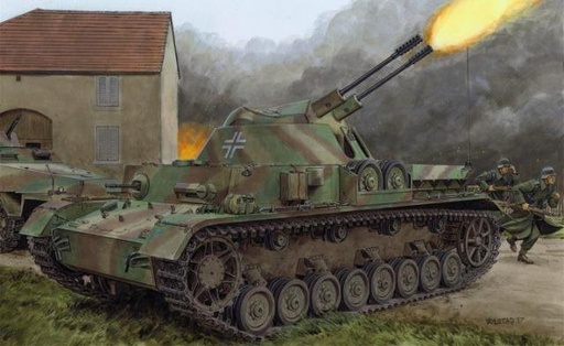 [DRA 6889] Dragon : Flakpanzer IV (3cm) 'Kugelblitz'