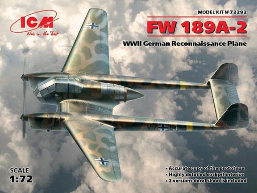 [ICM 72292] Focke Wulf FW189A-2