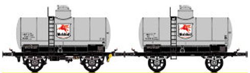 [LSM 30434] Lsmodels : Set de deux wagons citerne sans passerelle