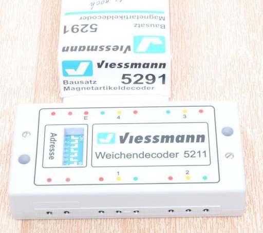 [VIE 5291] Viessmann : kit pour décodeur pour 4 aiguillages 