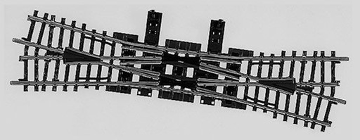 [MKN 02275] Traversée double jonction 225mm 14°26