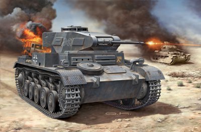 [REV 03229] Revell : PzKpfw II Ausf. F