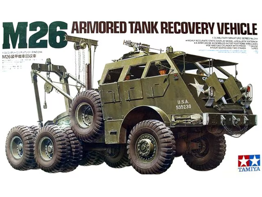 [TYA 35244] Tamiya : M26 │ Armored Tank Recovery Vehicle