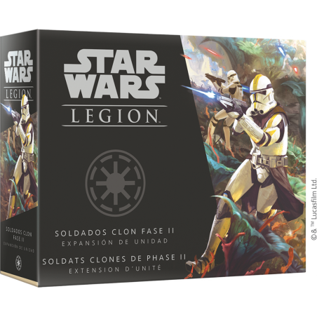 [FFG SWL61FR] Star Wars LEGION : Soldats Clones Phase II │Extension d'Unité