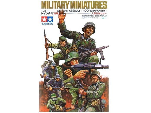 [TYA 35030] Tamiya : Germain Assault Troops (Infantry)