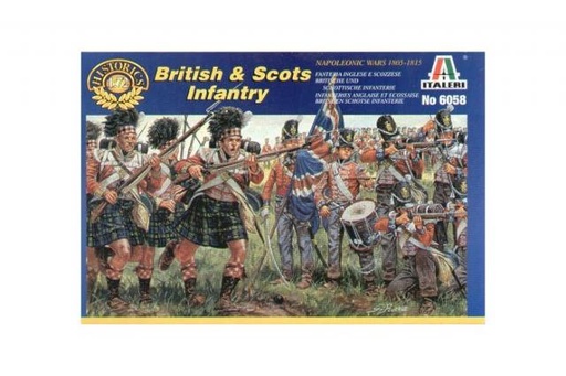 [ITA 6058] Italeri : British & Scots Infantry 