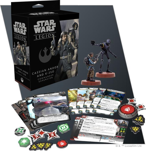 [FFG SWL59FR] Cassian Andor et K-2SO [FR] │ Star Wars LEGION