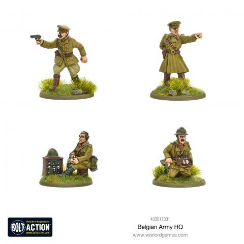 [WLG 403017301] Boltaction : Belgian Army HQ