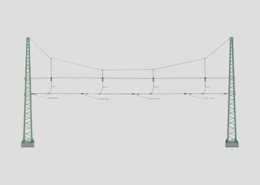 [MKN 74132] Ensemble de suspension de caténaire pour 4 vois