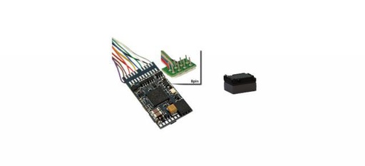 [ESU 58410] Esu : Décodeur LokSound V5 - 8pin Nem 652 │ DCC-SX-MM-M4