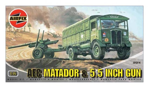 [AIR A01314] AEC Matador and 5.5 Gun