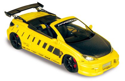 [NOR 472677] PEUGEOT 206 CC by Parotech - Yellow