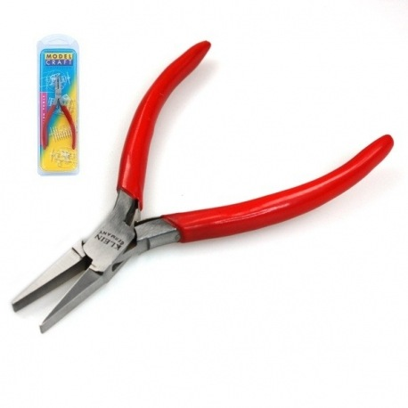 [MCF PPL1151] Modelcraft : Flat Nose Smooth Pliers (115mm)