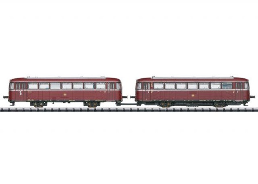 [MII 16981] Minitrix : AUTORAILL VT98 ET REMORQUE VS98