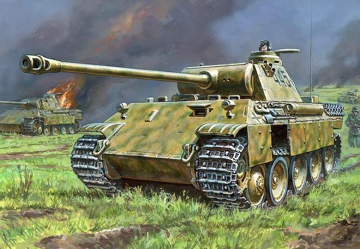 [ZVE 5010] Zvezda : German Medium Tank Pz.Kpfw. V Panther Ausf.D