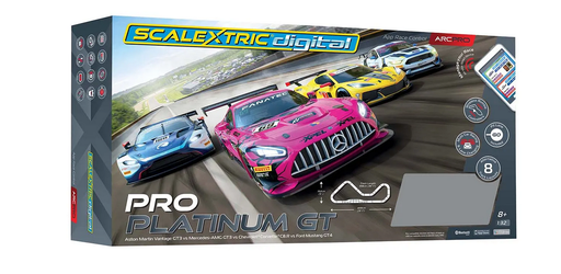 [SCA C1436P] Scalextric : Circuit Pro Platinum GT - Digital ARCPRO - 4 Voitures