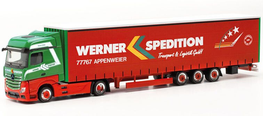 [HER 317214] Herpa : Mercedes Benz Actros B Low.Sz │Werner