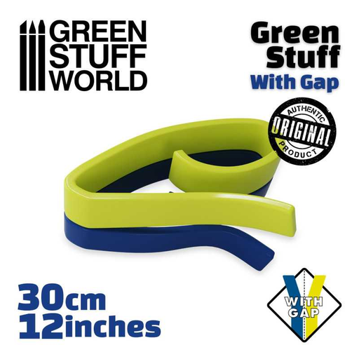 [GSW 9863] Green Stuff : Green Stuff With Gap │ 30cm