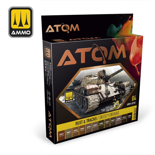 [MIG ATOM-20703] MIG Atom : Set Acrylique - Rust & Track│ Pack #04