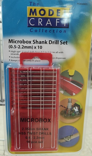 [MCF PDR4005] Model Craft : Set de mèches Microbox