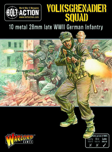 [WLG 402212003] Bolt Action : Volksgrenadier Squad │ Late