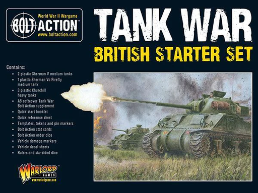 [WLG 402011050] Bolt Action : Tank War - British Starter Set [VO]