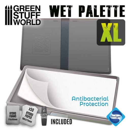 [GSW 10620] Green Stuff : Palette Humide XL