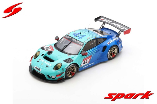 [SPK 18SG055] Porsche 911 GT3 R No.44 Falken Motorsports 4th 24H Nürburgring 2021 K. Bachler - M. Ragginger - S. Müller - A. Picariello avec vitrine