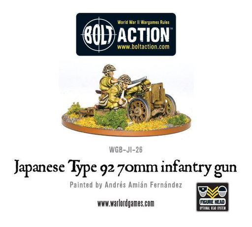 [WLG WGB-JI-26] Boltaction : Imperial Japanese Type 92 70mm Gun