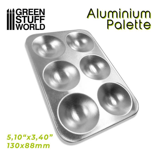 [GSW 2499] Green Stuff : Palette Aluminium