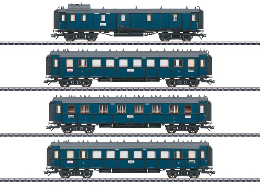 [MKN 41353] Marklin : Coffret 4 voitures K.Bay.Sts.B Express TRain