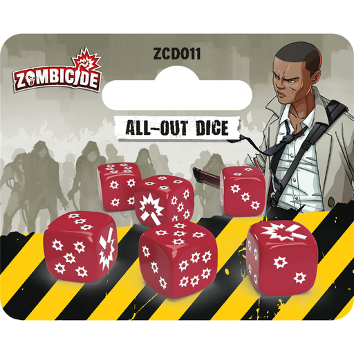 [CMON ZCD011] Zombicide : Set de dès 