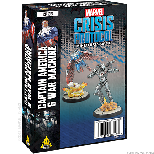 [AMG CP38] Marvel Crisis Protocol : Captain America & War Machine [VO]