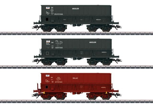 [MKN 48436] Marklin : 3 WAGONS TRANSPORT DE MINERAIS