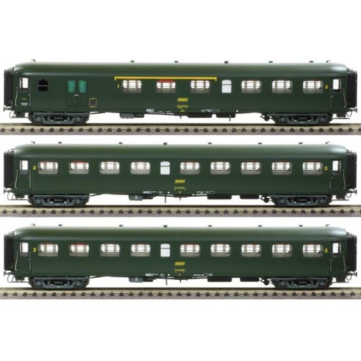 [LSM 40199] Lsmodels : Set de trois voitures b9 rapide nord