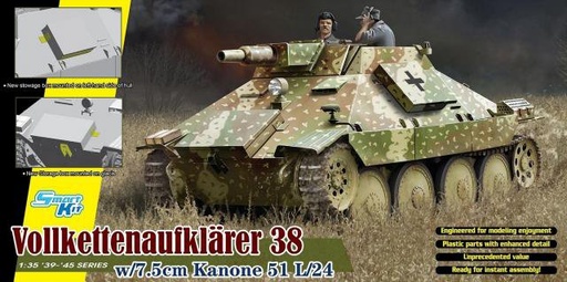 [DRA 6815] Dragon : Vollkettenaufklarer 38 with 7.5cm canon 51 l/24